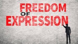 freedom of expression examples in history