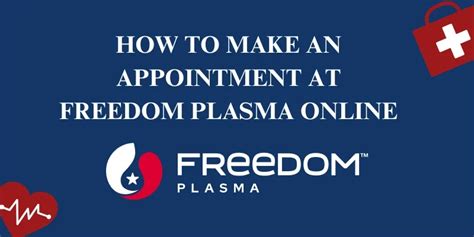 freedom plasma appointment