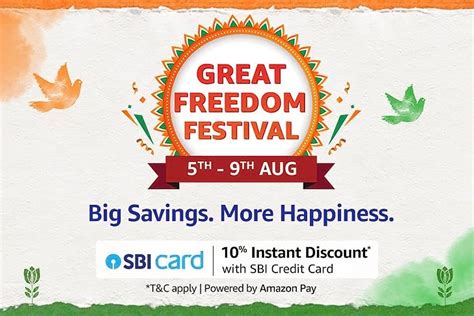 freedom sale offer on amazon