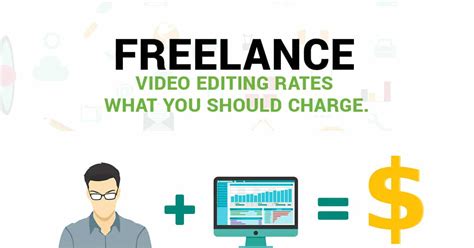 freelance video editor rates 2020