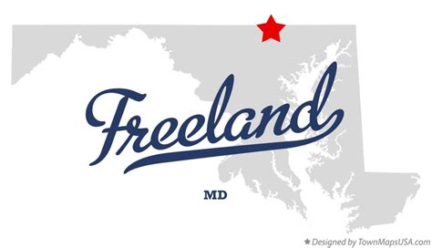 freeland maryland map