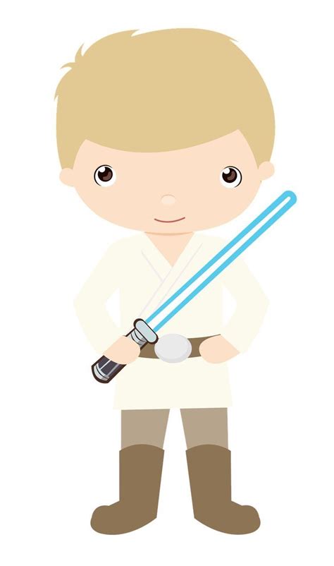 Freeluke Skywalker Printable Clipart