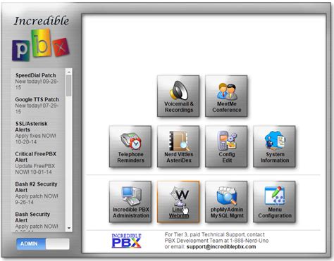 Sneak Peek Incredible PBX with FreePBX 13 GPL Modules Nerd Vittles