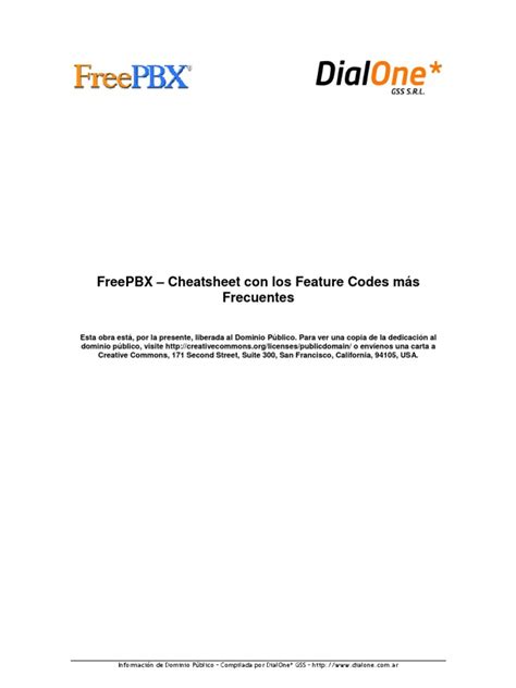 Freepbx Feature Codes Printable List