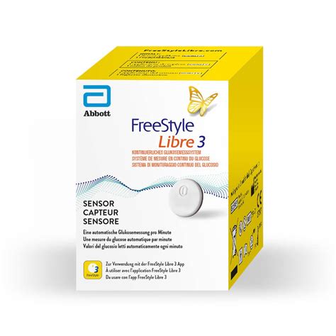 freestyle libre 3 sensor