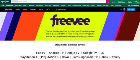 Freevee website