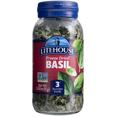 freeze dried basil