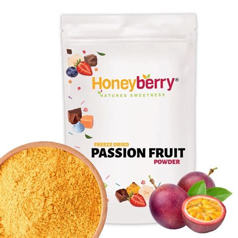 freeze dried passion fruit