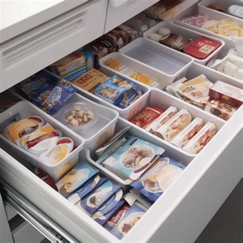 Freezer Drawer Organization