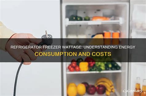 freezer how many watts