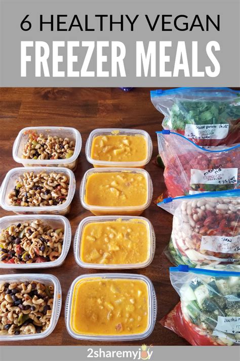 Freezer Meal Prep for Vegetarians