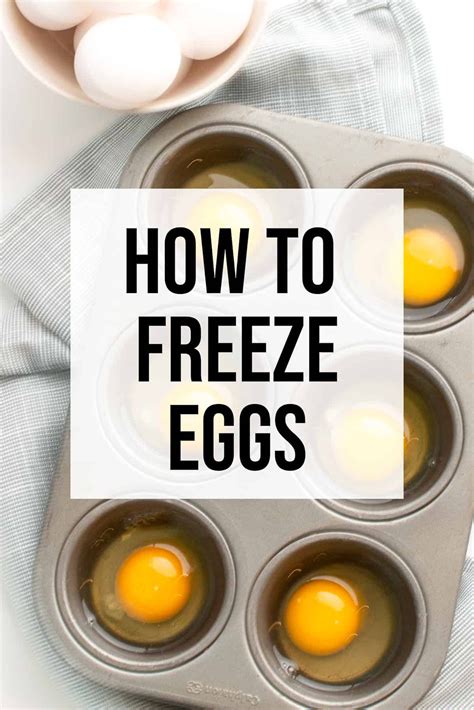 freezing eggs at 34