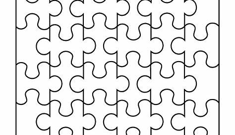 Selten 12 Stück Puzzle Vorlage — Stockvektor © Gorgrigo | Kostenlos
