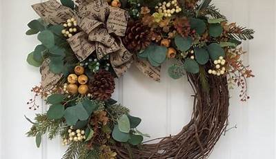 French Country Christmas Wreaths