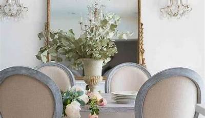 French Country Dining Table Centerpiece