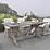 Roulette French Country Distressed Grey Outdoor Dining Table
