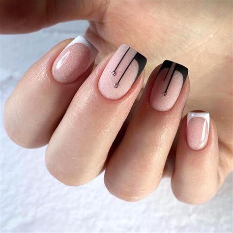 Simple french nail designs for short nails Nail Art Anytime Ideas