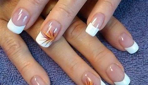 French Nails For The Fall
