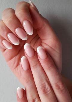 French Oval Acrylic Nails: The Latest Trend In Nail Art