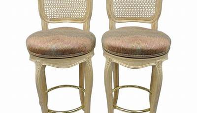French Provincial Bar Stools