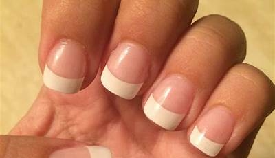 French Tips Nails White