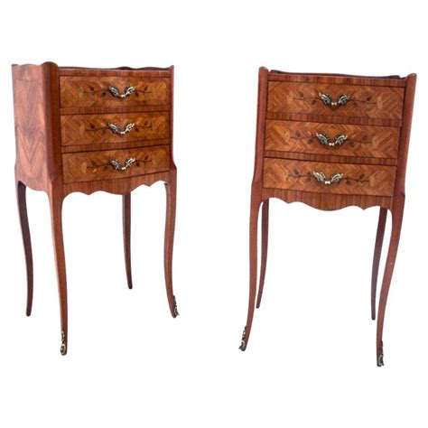 French Antique Bedside Tables