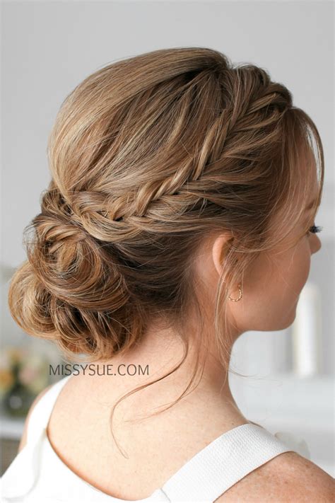 French Braid Updo