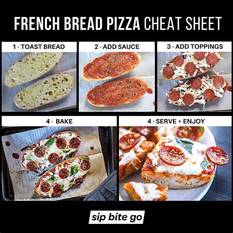 French Bread Pizza Baking Instructions