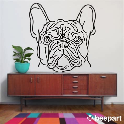 french bulldog wall decor