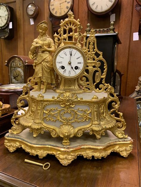 French Clock Antique