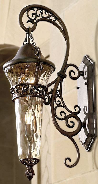 french country exterior lighting
