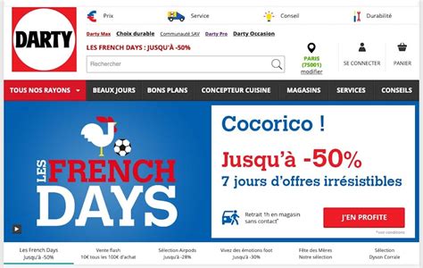 french days darty promo codes
