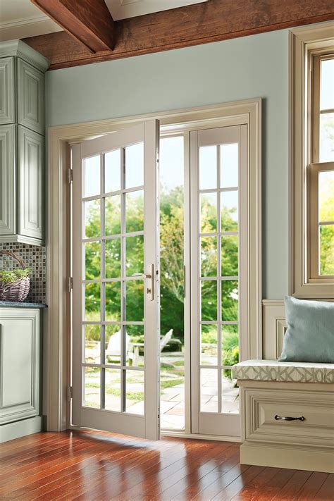 french doors and frame