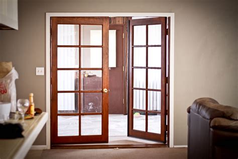 french doors and frame