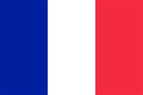 french flag to color