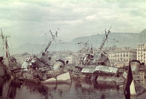 french fleet destroyed by british