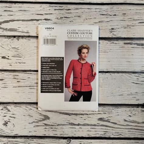 French Jacket Pattern