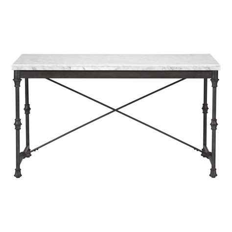french kitchen table with marble top