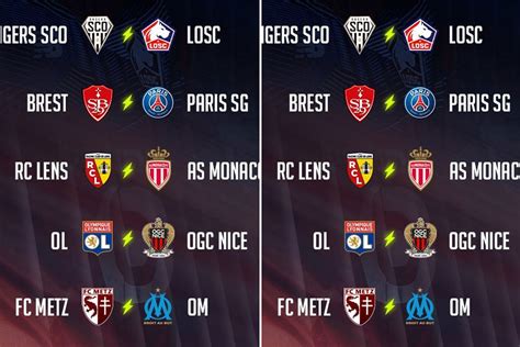 french league 1 fixtures