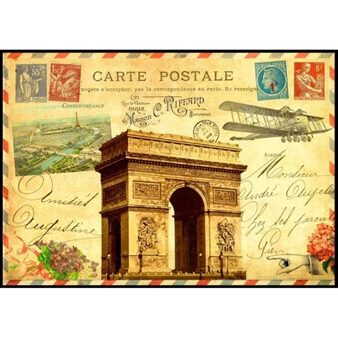 French Postcards Examples