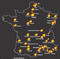 french riots wiki list