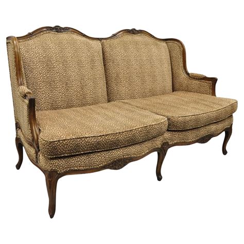 French Style Wingback Sofa