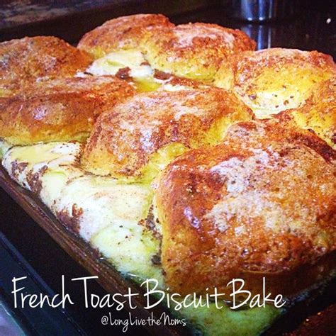 French Toast Bake Biscuits