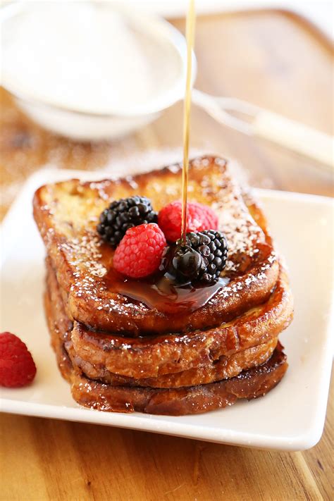 French Toast With Flavored Bread