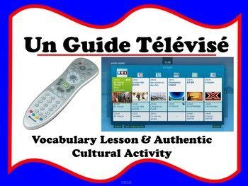 french tv guide in english