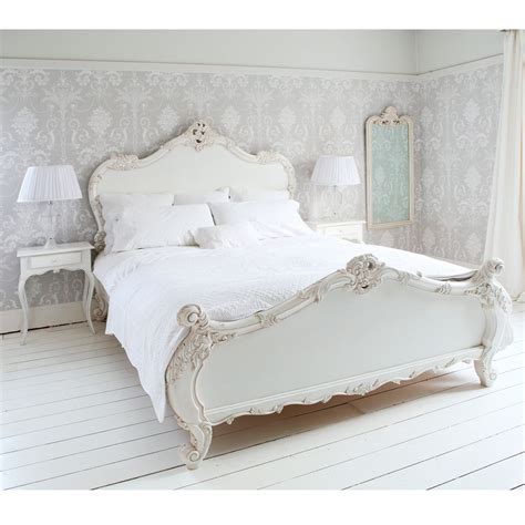 French White Bed Set