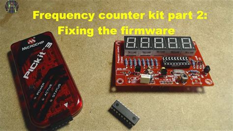 Frequency Counter Crystal Tester Firmware