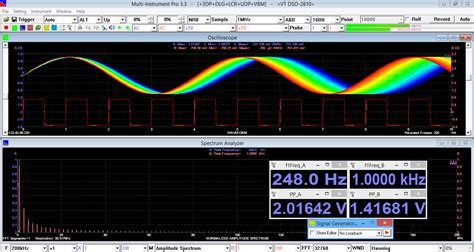 Frequency Sweep Oscilloscope