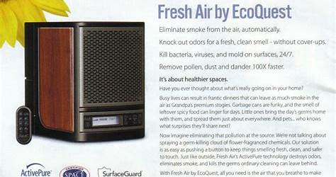 Fresh Air By Ecoquest Manual