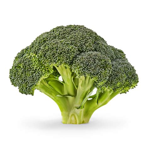 Fresh broccoli crowns